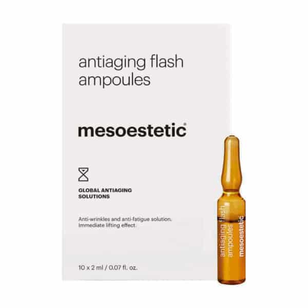 Ampulle für strahlendes Gesicht, Mesoestetic Antiaging Flash Ampoules
