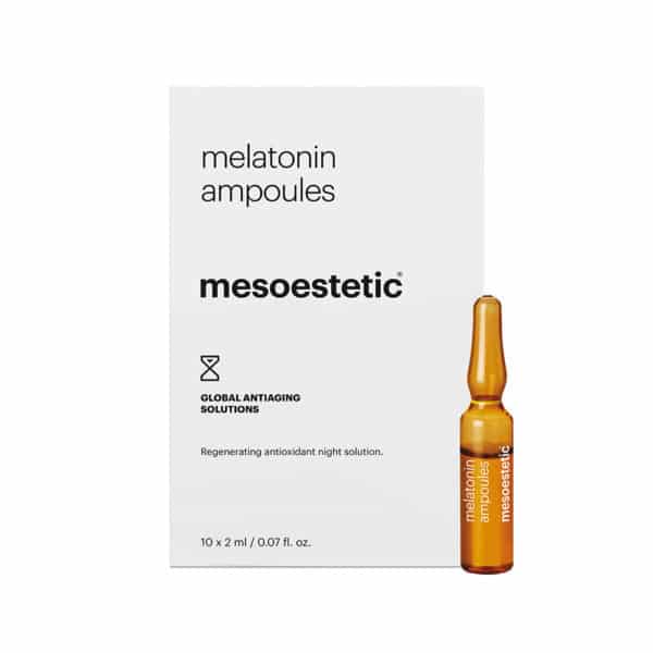 Regenerierende Anti Aging Lösung, Mesoestetic Melatonin Ampoules